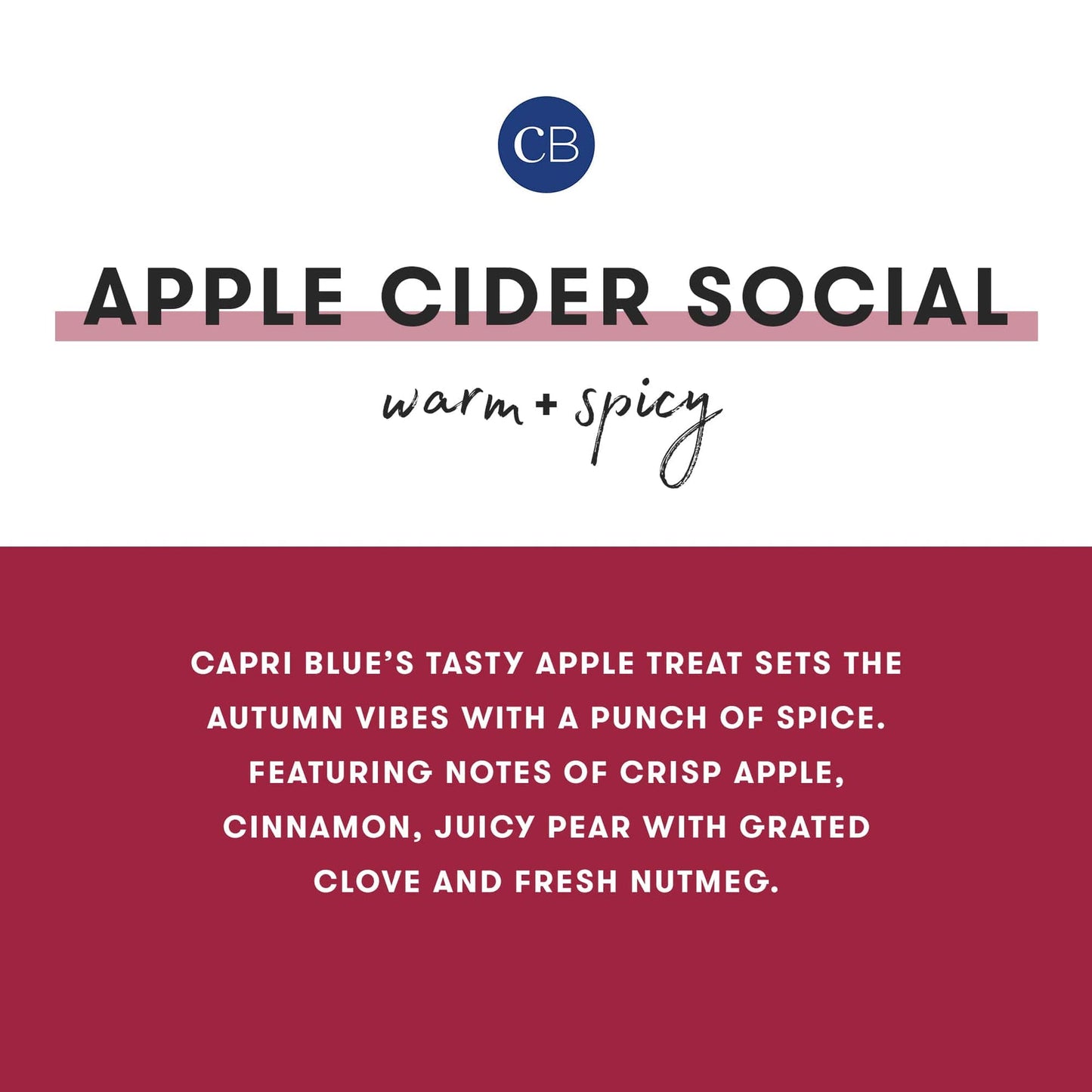 Apple Cider Social PURA Refill | Capri Blue