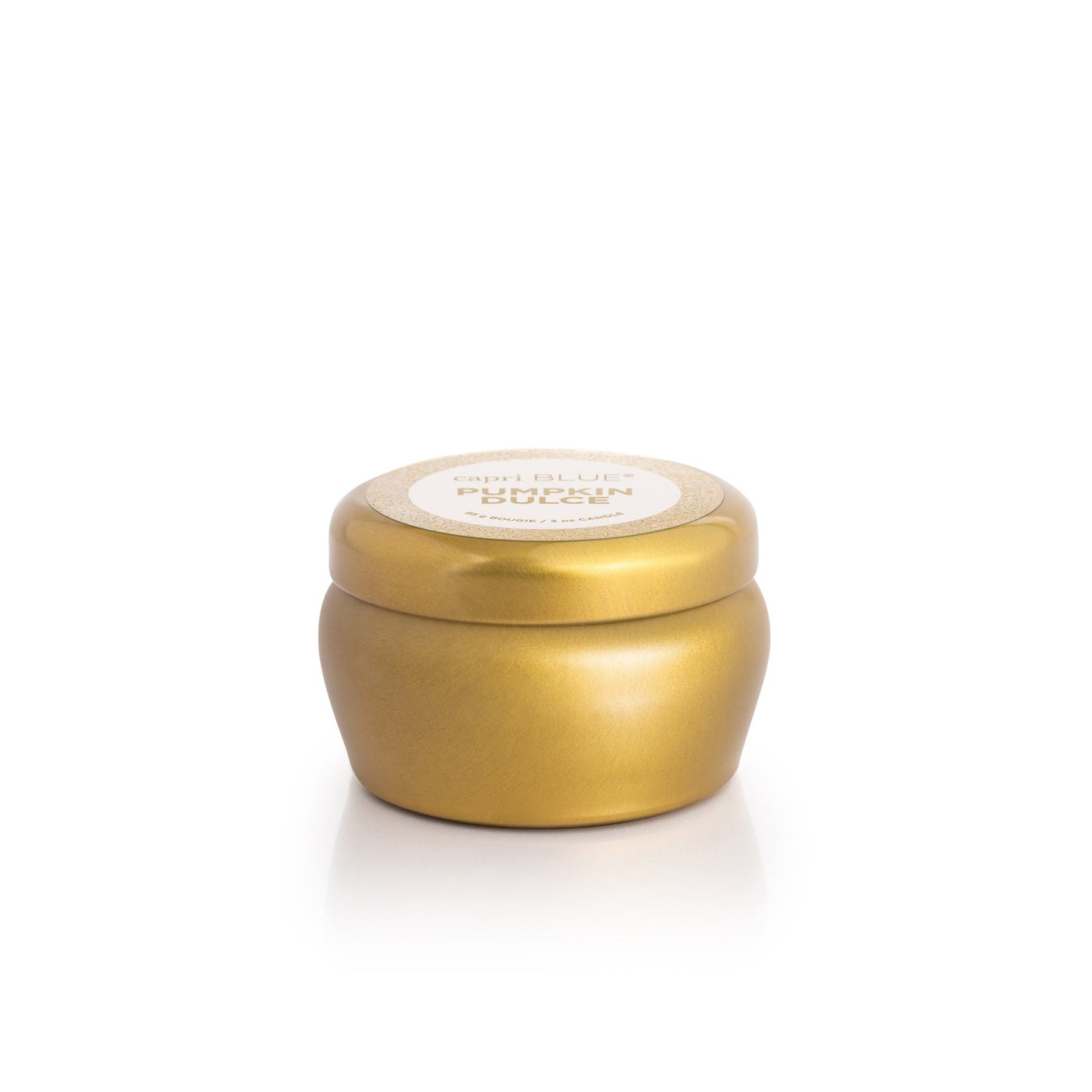 Pumpkin Dulce Glam Mini Tin Candle | Capri Blue