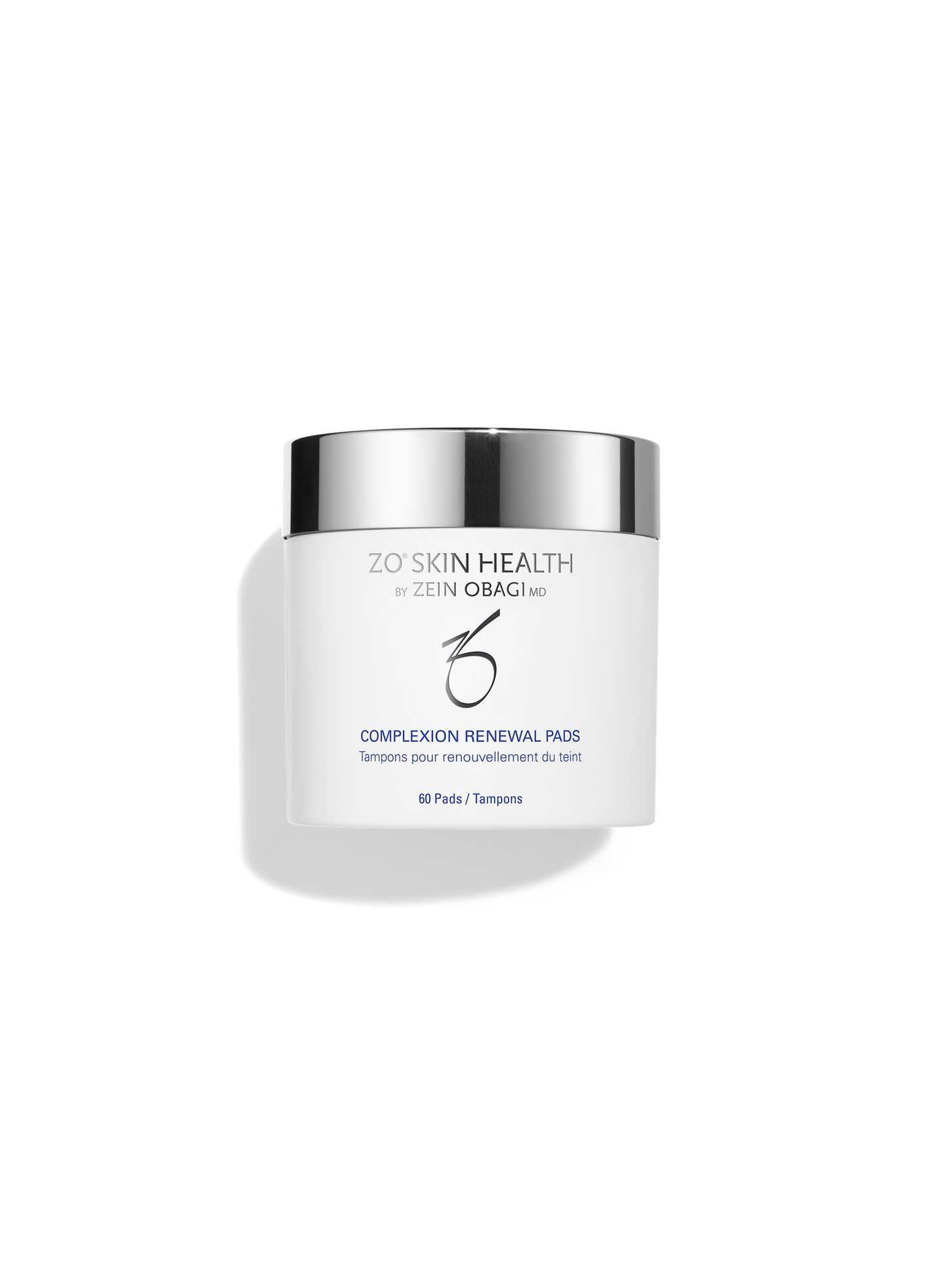 ZO Skin Health Complexion Pads container on a white background