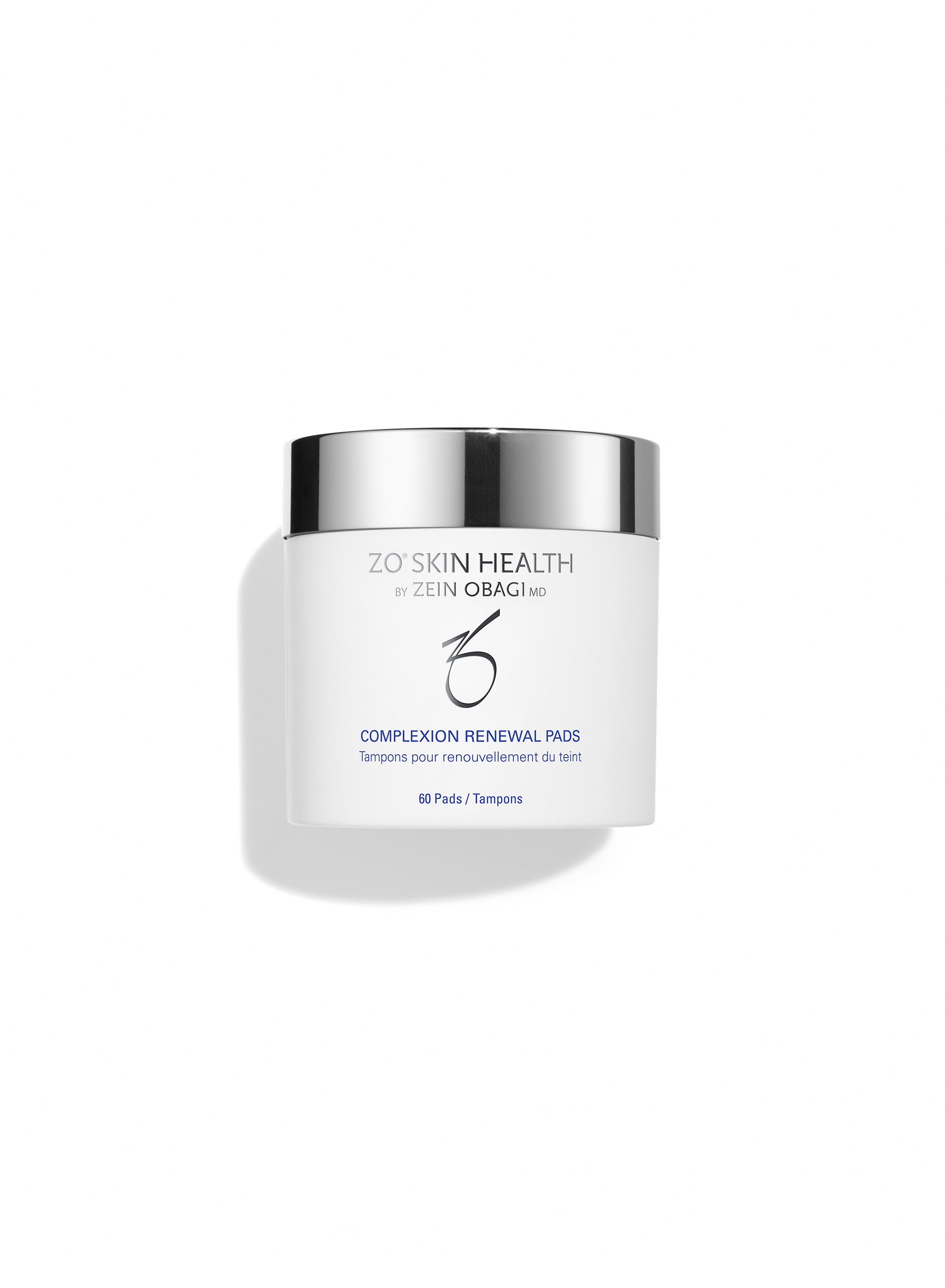 ZO Skin Health Complexion Pads container on a white background
