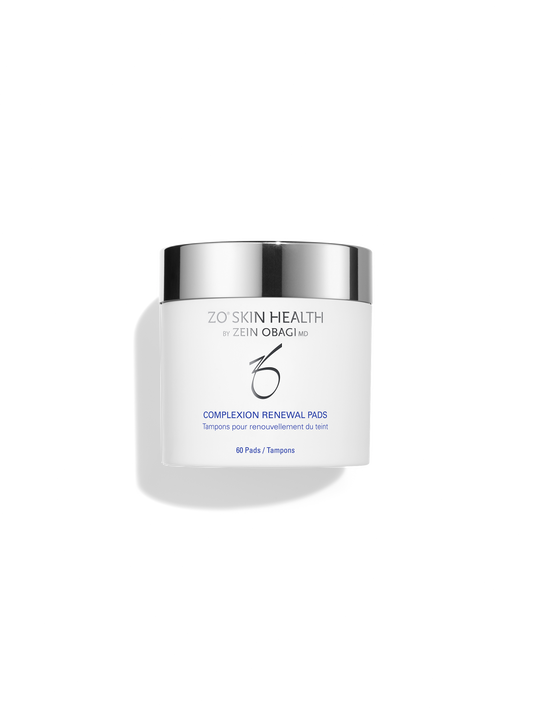 ZO Skin Health Complexion Pads container on a white background